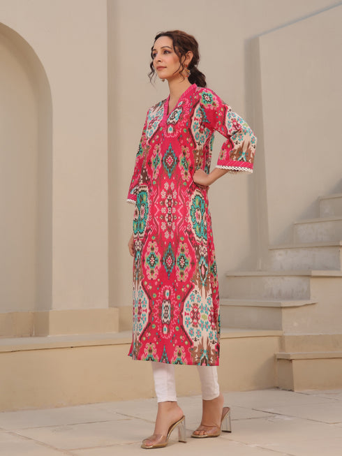 Women Ethnic Motifs Printed Kurta